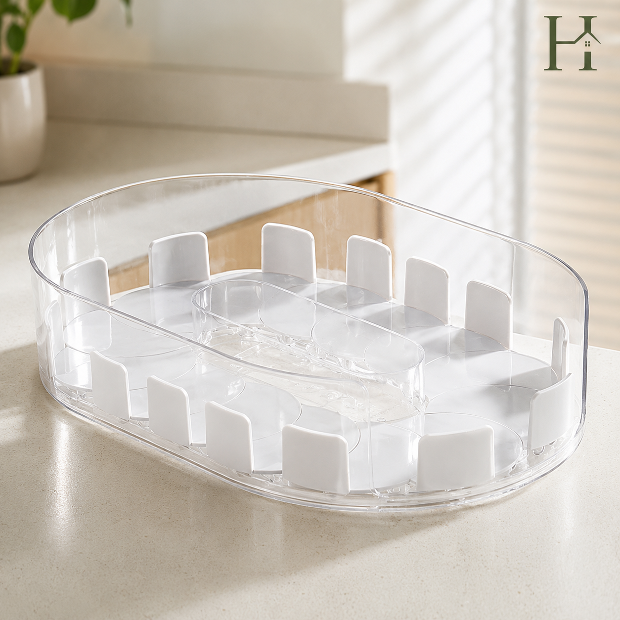 Organizador Giratório 360° para Geladeira
