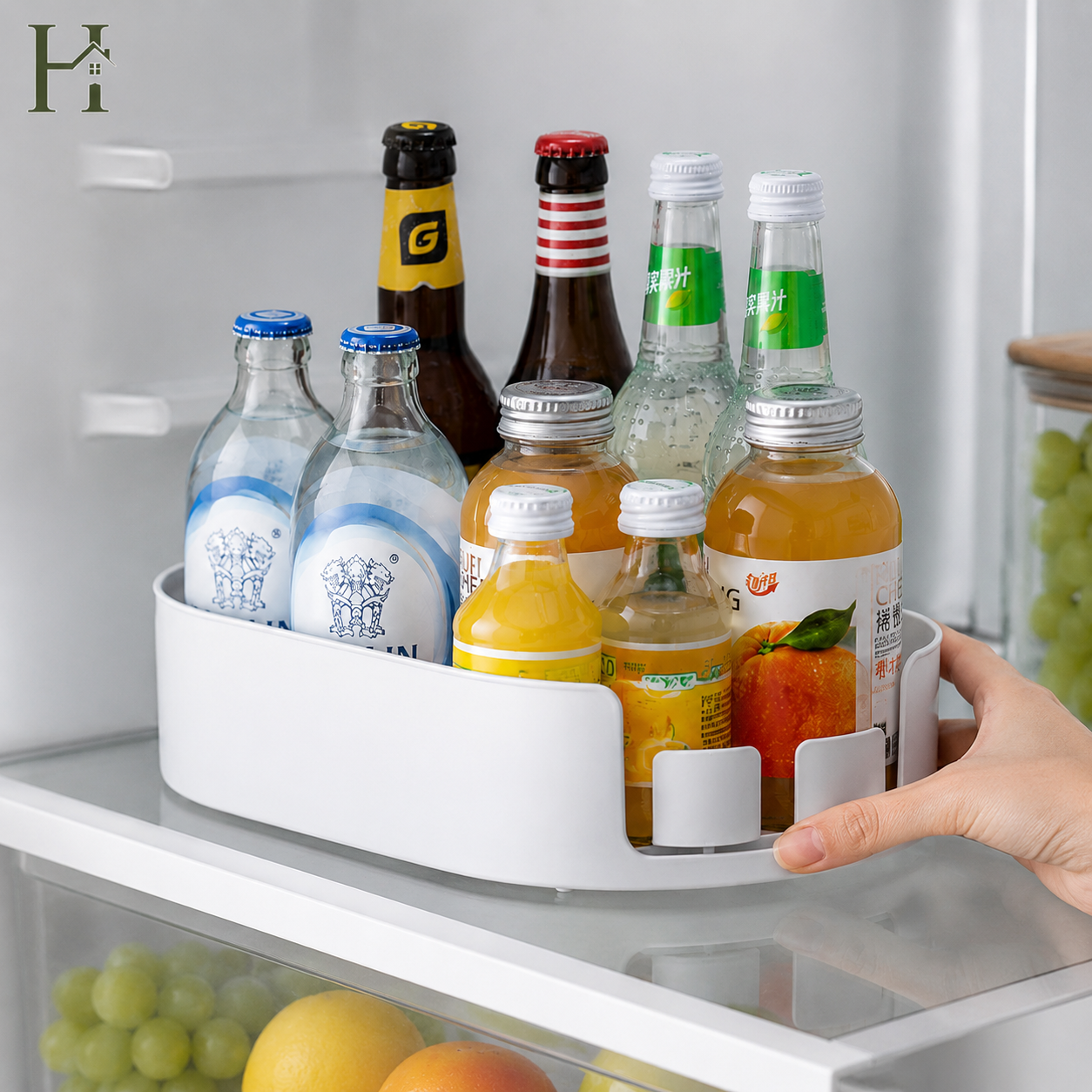 Organizador Giratório 360° para Geladeira
