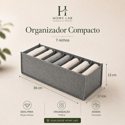 Organizador Dobrável para Gavetas e Guarda-Roupa