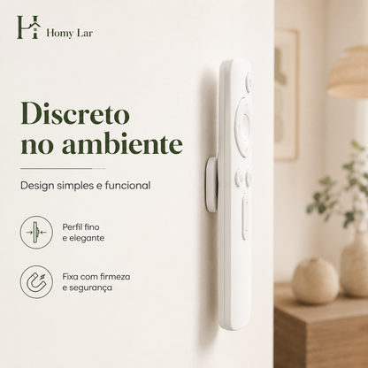 Kit 3 Suportes Magnéticos para Controle Remoto